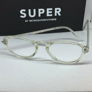 RetroSuperFuture A3E Numero 03 Bureau Crystal Frame Size 47mm Sunglasses