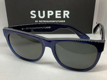 Load image into Gallery viewer, RetroSuperFuture 5F1 Dark Blue Classic Frame Sunglasses

