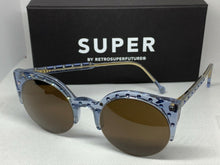 Load image into Gallery viewer, RetroSuperFuture 8Q3 Lucia Vixen Baby Blue Frame Size 51mm Sunglasses
