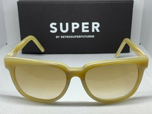 RetroSuperFuture 400 People Light Horn Frame 53mm Sunglasses
