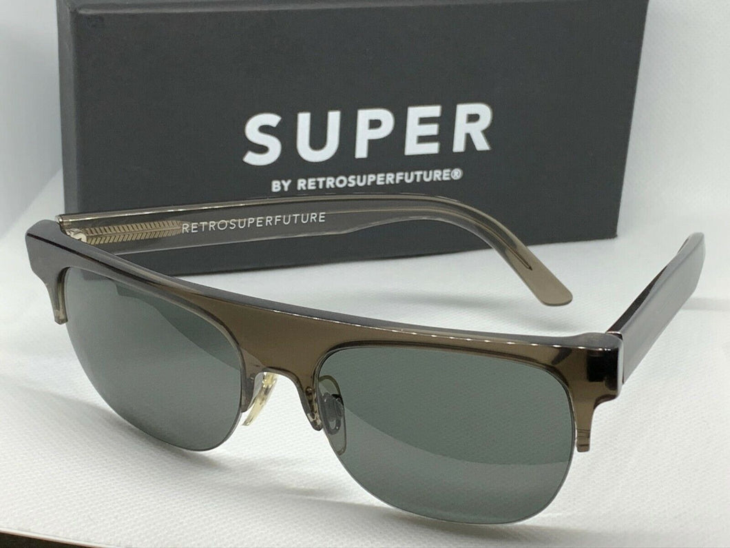 RetroSuperFuture 410 Andrea Deep Black Frame Size 54mm Sunglasses