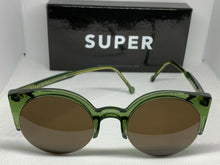 Load image into Gallery viewer, Retrosuperfuture 338 Lucia Crystal Green Frame Size 51mm Sunglasses
