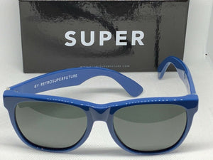 Retrosuperfuture 011 Classic Blue Frame Size 55mm Sunglasses