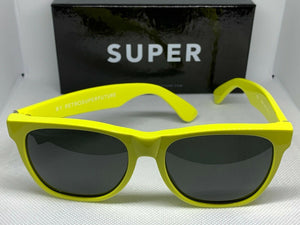 Retrosuperfuture 014 Classic Fluo Yellow Frame Size 55mm Sunglasses