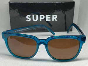 Retrosuperfuture 561 People Crystal Turquoise Frame 53mm Sunglasses (no box)