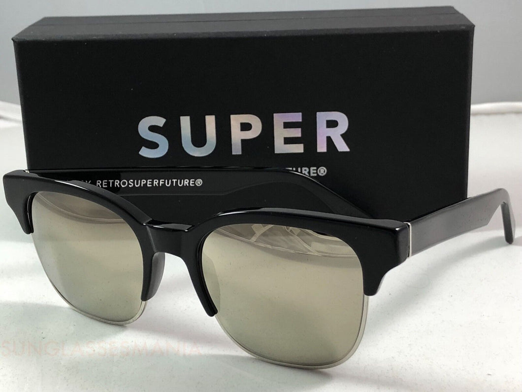 RetroSuperFuture Lele Black Ivory LVV Sunglasses SUPER 56mm