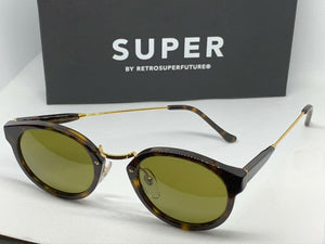 RetroSuperFuture 00P Panama 3627 Green Frame Size 47mm Sunglasses
