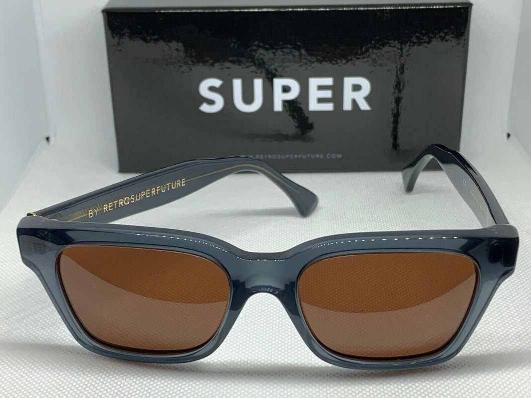 Retrosuperfuture 491 America Deep Crystal Blue Frame Size 51mm Sunglasses