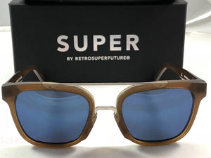 RetroSuperFuture Akin Deep Brown GA1 Sunglasses SUPER 54mm