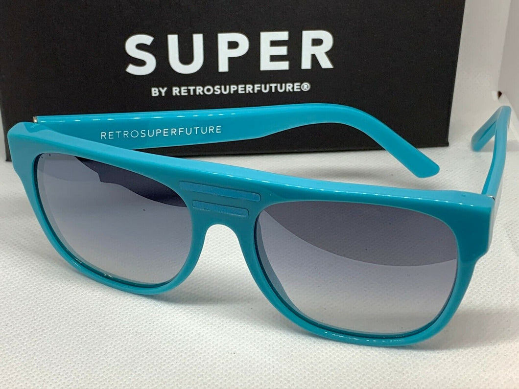 RetroSuperFuture 229 Topski Sky Frame Size 55mm Sunglasses (no box)