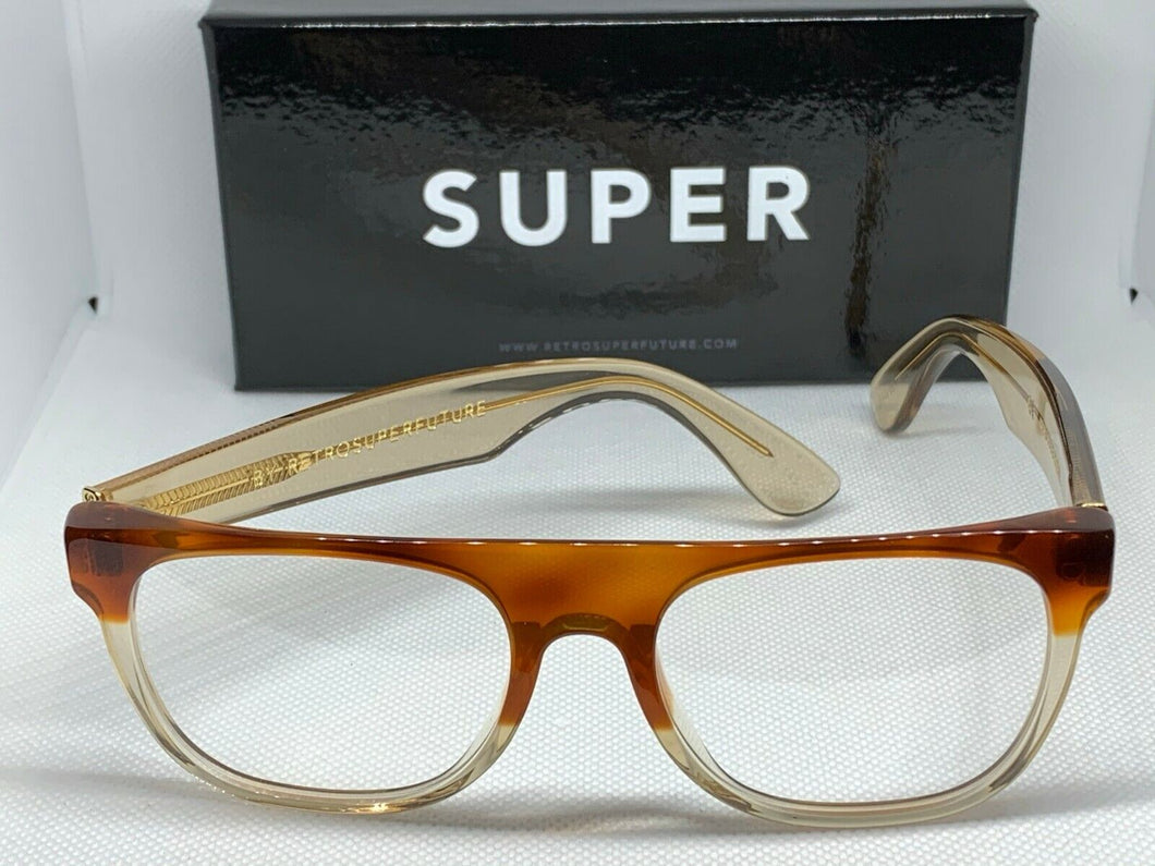 Retrosuperfuture 963 Flat Top Repertoire Havana Frame Size 52mm Sunglasses