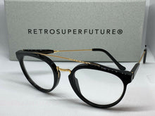 Load image into Gallery viewer, RetroSuperFuture Giaguaro Optical Black Glasses MTH size 51mm
