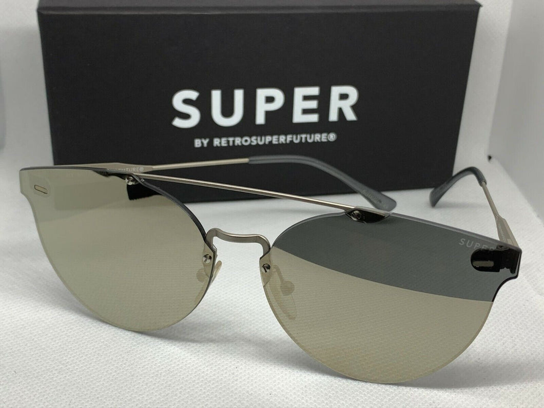 RetroSuperFuture HOO Tuttolente Giaguaro Ivory Frame Size 53mm Sunglasses