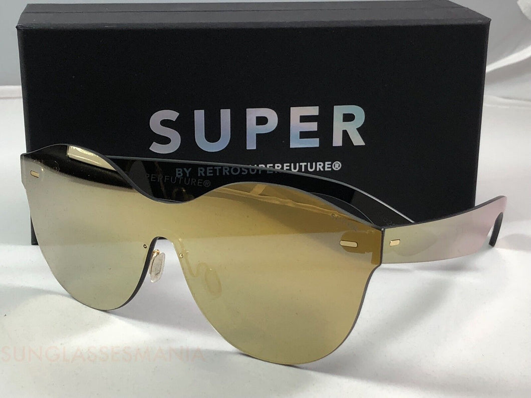 RetroSuperFuture Tuttolente Mona Gold JLO Sunglasses SUPER 54mm