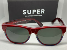 Load image into Gallery viewer, RetroSuperFuture 029 Classic Retroski Red Frame Size 55mm Sunglasses
