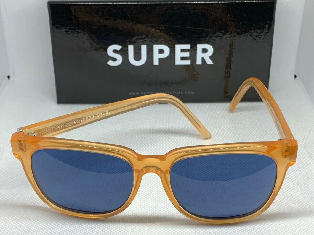 RetroSuperFuture 562 People Crystal Orange Frame Size 53mm Sunglasses