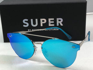 RetroSuperFuture Tuttolente Giaguaro Azure VSF Sunglasses 53mm