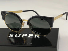 Load image into Gallery viewer, RetroSuperFuture Ilaria Black Lizard Frame Sunglasses 925 53mm
