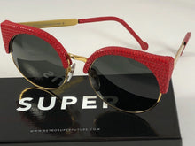 Load image into Gallery viewer, RetroSuperFuture Ilaria Red Lizard Frame Sunglasses 924 53mm
