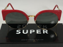 Load image into Gallery viewer, RetroSuperFuture Ilaria Red Lizard Frame Sunglasses 924 53mm
