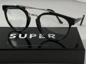 RetroSuperFuture Giaguaro Optical Black Frame Glasses 618 49mm