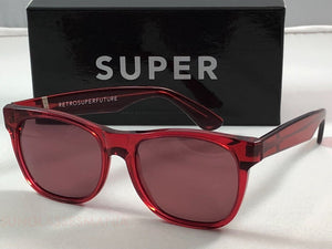 RetroSuperFuture Classic Red 059 Sunglasses SUPER 55mm