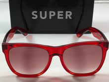 Load image into Gallery viewer, RetroSuperFuture Classic Crystal Red 182 Sunglasses SUPER 55mm
