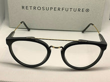 Load image into Gallery viewer, RetroSuperFuture Giaguaro Optical Black Glasses CGP size 49mm
