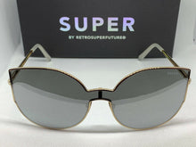 Load image into Gallery viewer, RetroSuperFuture Lenz Lucia Silver Sunglasses Super J7C size 56mm
