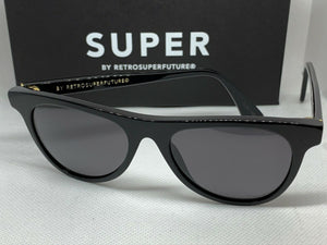 RetroSuperFuture IGR Man Black Frame Sunglasses