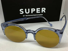 Load image into Gallery viewer, RetroSuperFuture 572 Lucia Candy Blue Frame Sunglasses NIB Size 51 mm
