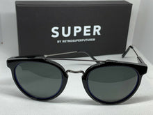Load image into Gallery viewer, RetroSuperFuture AIB Giaguaro Impero Blu Frame Size 51mm Sunglasses
