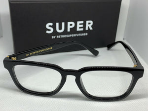 RetroSuperFuture 1N8 Shiny Black Frame Size 51mm Optical