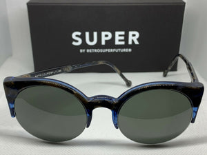 RetroSuperFuture 530 Lucia Grey Stone Frame Size 51mm Sunglasses