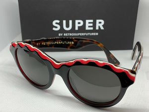 RetroSuperFuture T1S Mona Zigzag Frame Size 54mm Sunglasses