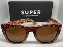 Load image into Gallery viewer, RetroSuperFuture P5H Gals Fierce Lava Frame 52mm Sunglasses
