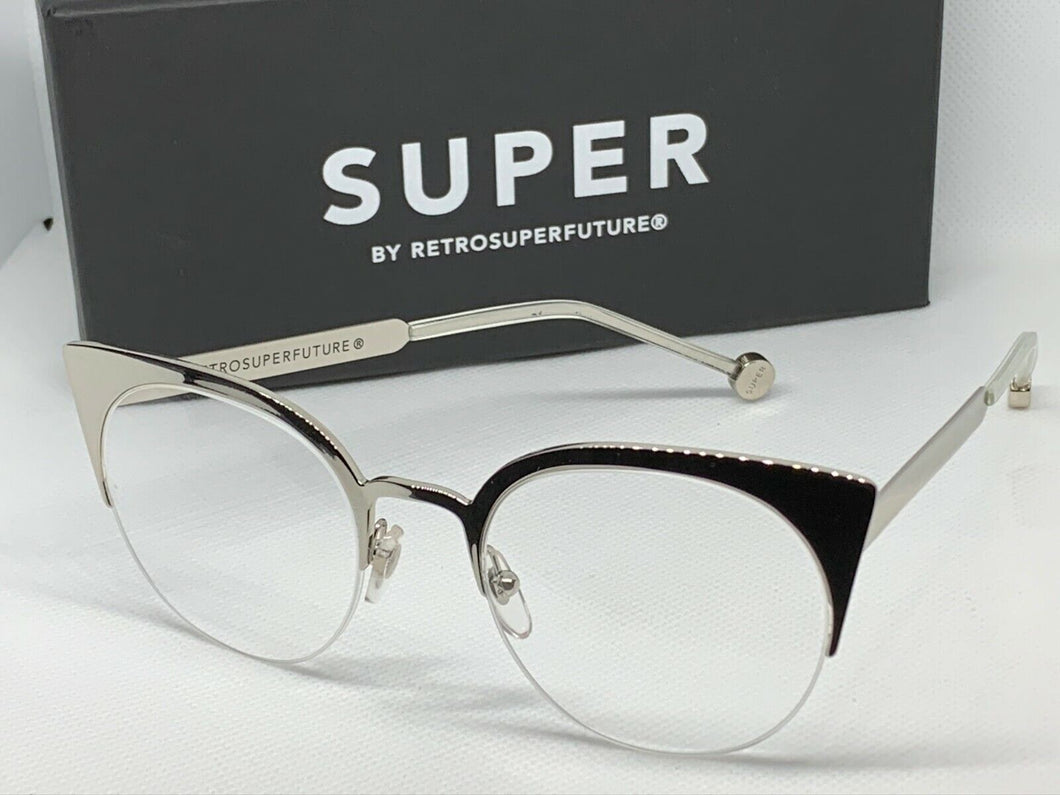 RetroSuperFuture 4M0 Numero 02 Bureau Black Frame Size 51mm OPTICAL