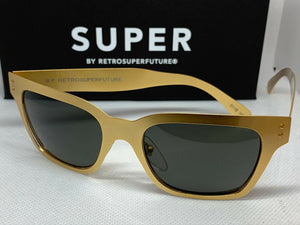 RetroSuperFuture T7A America Oro Frame Sunglasses