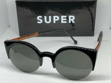 Load image into Gallery viewer, Retrosuperfuture 386 Lucia Black &amp; Briar Frame Size 51mm Sunglasses
