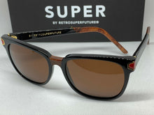 Load image into Gallery viewer, RetroSuperFuture IAD Vincenzo Briar Black Frame Sunglasses
