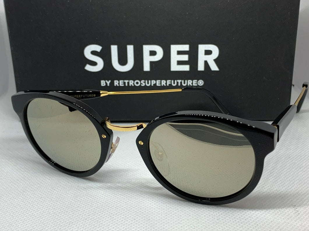 RetroSuperFuture S20 Panama Black Ivory Frame Sunglasses