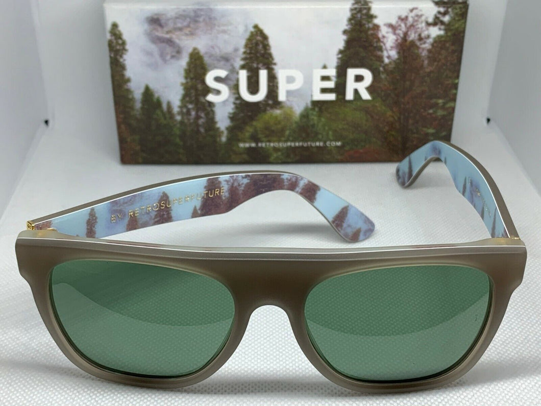 Retrosuperfuture 810 Flat Top Foresta Frame Size 55mm Sunglasses