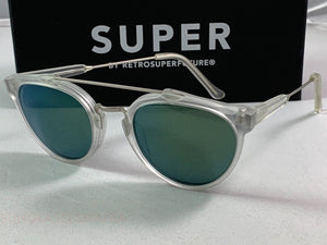 Retrosuperfuture Giaguaro Crystal Petrol HS9 51mm Sunglasses