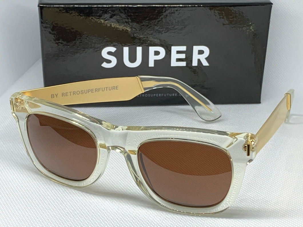 Retrosuperfuture 894 Ciccio Francis Crystal Frame Size 50mm Sunglasses