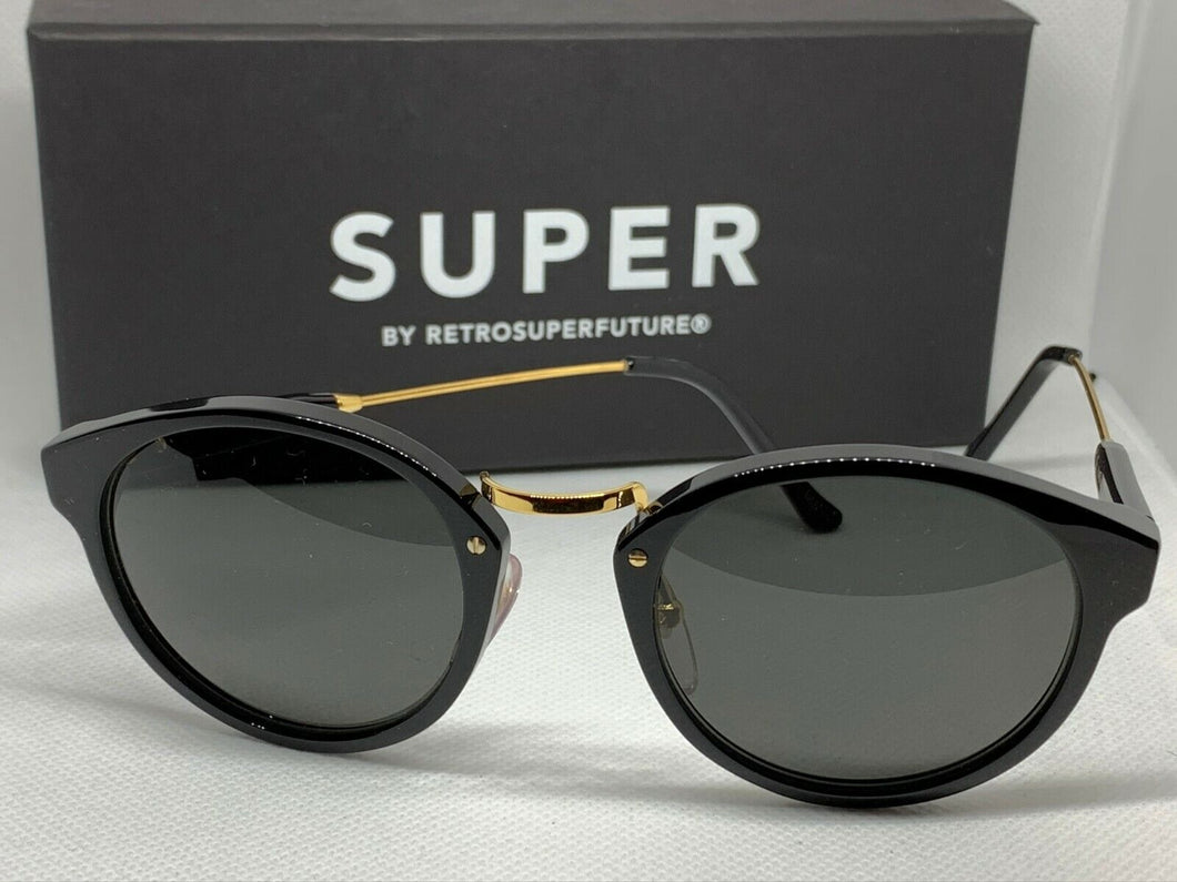 RetroSuperFuture JRN Panama Black Frame Size 50mm Sunglasses