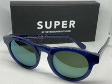 Load image into Gallery viewer, RetroSuperFuture 594 Boy Deep Blue Frame Size 50mm Sunglasses
