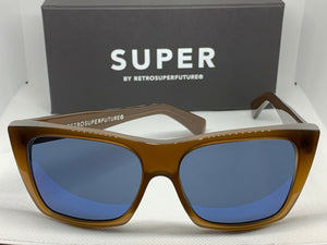RetroSuperFuture XTL Oki Deep Brown Frame Size 57mm Sunglasses