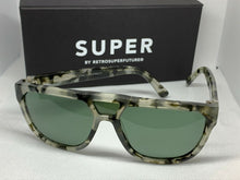 Load image into Gallery viewer, RetroSuperFuture O0U Wesc Puma Grey Green Lens Frame Size 56mm Sunglasses
