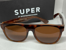 Load image into Gallery viewer, RetroSuperFuture 188 Flat Top Havana Frame 55mm Sunglasses
