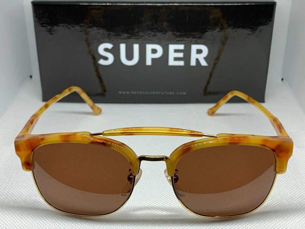 RetroSuperFuture 918 49er Vintage Havana Frame Size 52mm Sunglasses